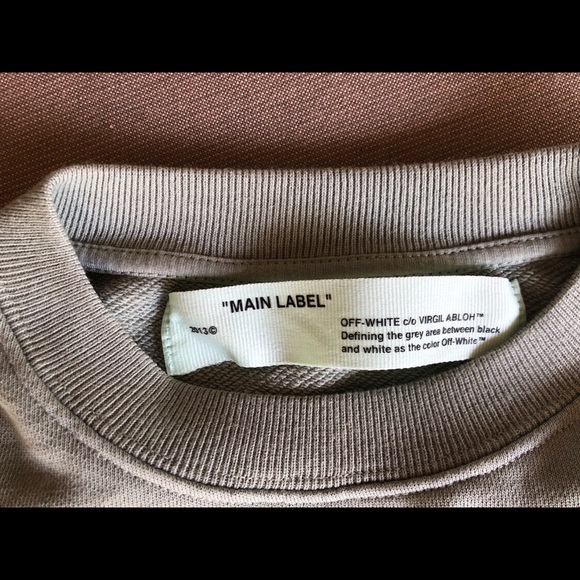 Brand new with tags. Off White Sweatshirt - Picture 3 of 3
